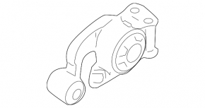 Подушка двигателя нижняя Nissan Maxima 09-14 3.5