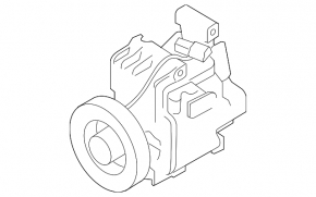 Компрессор кондиционера Mazda CX-7 06-08 сша
