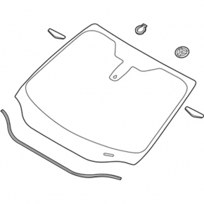 Лобове скло Ford C-max MK2 13-18-