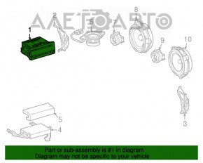 Головное устройство Toyota Prius 20 04-09 царапины