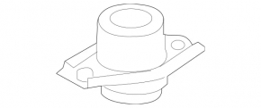 Подушка двигателя левая Mercedes R-class W251 06-13 OM642