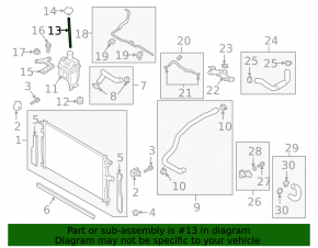 Патрубок охолодження Mazda 3 19-26 4d 2.5T тип 3