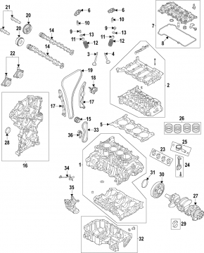 Клапан електромагнітний Hyundai Elantra 21-2.0 G4NS