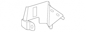 Кронтшейн каталізатора Mercedes W167 GLE 350 450e 24-25 2.0T