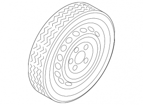 Запасне колесо докатка Audi A3 8V 15-19 125/70/R18