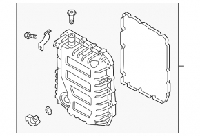 Поддон масляный АКПП Kia Forte 4d 14-16 2.0