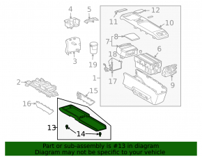 Нижняя передняя часть консоли Lexus RX300 RX330 RX350 RX400h 04-08 черн