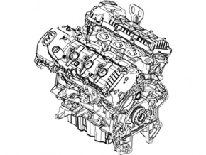 Двигун Lincoln MKX 16-18 3.7