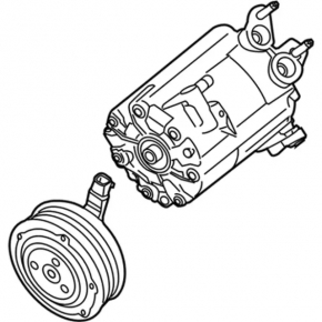 Компрессор кондиционера Lincoln MKC 15-16