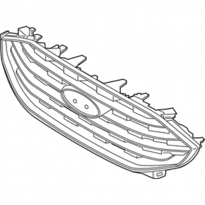 Решетка радиатора grill Ford Edge 19-24
