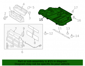 Защита двигателя Ford Focus mk3 11-18 2.0
