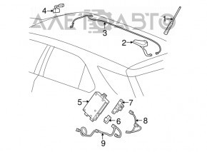 Communication Module Cadillac CTS 14-