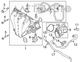 Дроссельная заслонка Mazda3 MPS 09-13