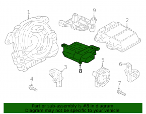 Occupant Control Module VW Atlas 18-23