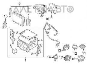 CAR TELEMATICS UNIT Hyundai Azera 12-17 3.3