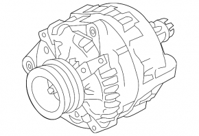 Генератор Ford Mustang mk6 15-17 5.0 мкпп
