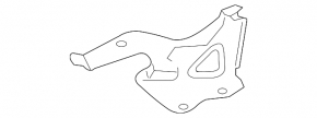 Петля капота левая Toyota Avalon 13-18
