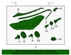 Фара передняя правая Hyundai Tucson 19-21 галоген с LED Accent