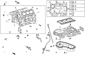 Форсунка оливна ДВС Toyota Avalon 13-18 3.5 2GR-FE