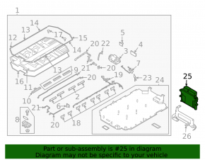 Блок ECU компьютер двигателя Kia EV6 22-26 RWD