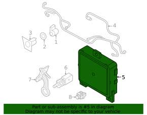 Радар круїз Control Module VW Golf GTI/R 25-26