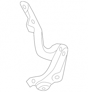 Петля капота левая Chevrolet Volt 11-15
