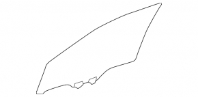 Скло дверей передньої лівої Lexus NX350 NX350h NX450h 22-26