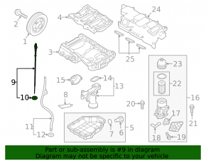 Щуп масляный Kia Sorento 16-20 3.3
