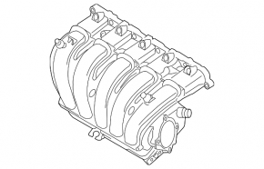 Колектор впускний VW Passat b7 12-14 USA 2.5