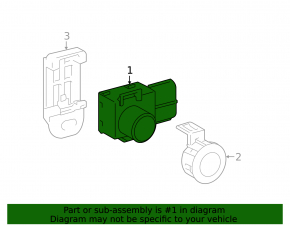 Парктроник передний Toyota Prius V 12-14