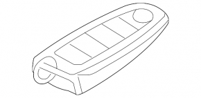 Ключ Ford Escape MK3 13-19 3 кнопки