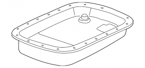 Піддон АКПП BMW 1 E82 08-13 3.0, 3.0T