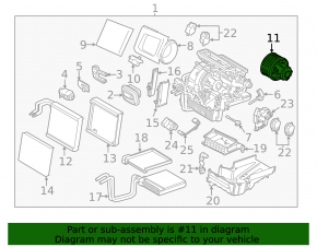 Мотор вентилятор печки Ford Transit Connect MK2 13-23
