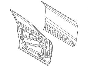 Дверь в сборе передняя левая Ford Mustang Mach-E 21-26