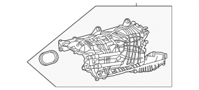 Коллектор впускной Mercedes X167 GLS 450 24-26
