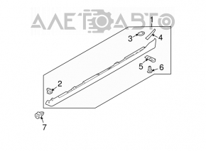 Порог правый Mazda3 MPS 09-13