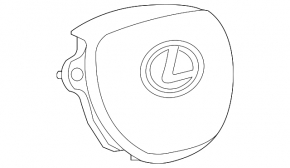 Подушка безпеки airbag в кермо водійська Lexus IS 14-20