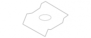 Кронштейн ВВБ в багажнике Audi A6 C8 19-24