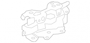 Петля капота ліва Mercedes S-class W222 14-20