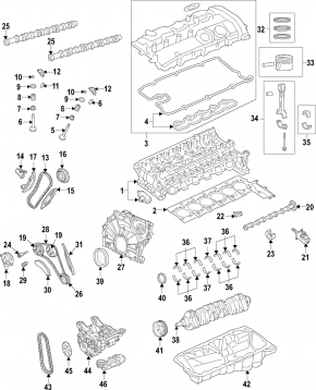 Коленвал BMW 7 G11 G12 16-19 B58
