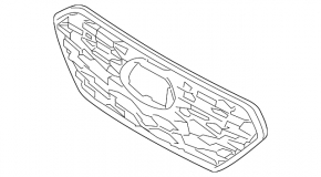 Решітка радіатора grill Hyundai Ioniq 20-22 HEV, PHEV