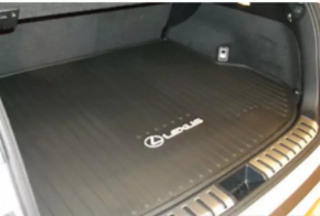 Коврик багажника резина Lexus NX200t NX300 NX300h 15-20 черный,