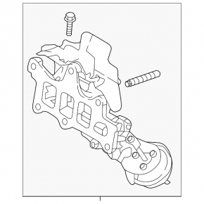 Коллектор выпускной Mazda CX-5 19-25 2.5T