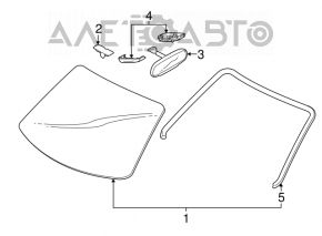 Лобовое стекло Mazda3 MPS 09-13 usa