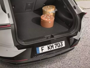 Ковер багажника ткань Kia EV6 22-26 черная