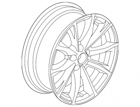 Диск колесный R18 x 7.5J ET40 Honda CRV 23-26 Dicastal легкая бордюрка