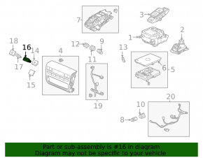USB Hub Honda Accord 23-26 передний