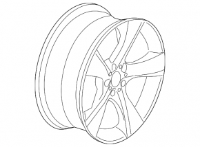 Диск колесный R20 331 стиль BMW 5 F10 11-16 8.5x20