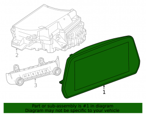 Проекция на лобовое Chevrolet Equinox EV 24-26