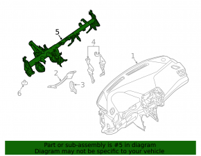 Труба подторпедная усиление Nissan Maxima A36 16-18